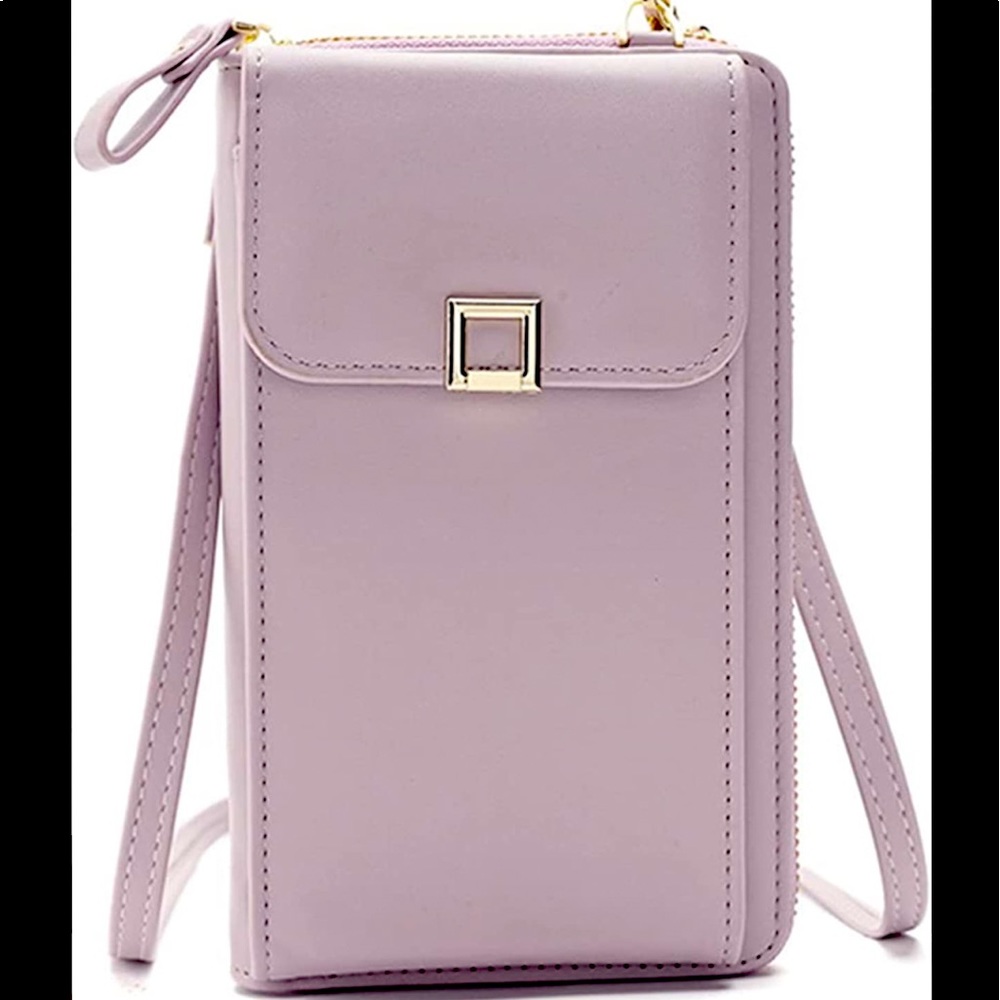 Pinkish wallet crossbody